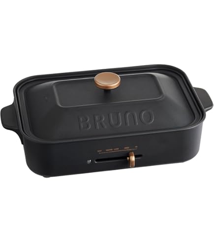 Amazon | BRUNO ブルーノ コンパクトホットプレート 本体 プレート2種